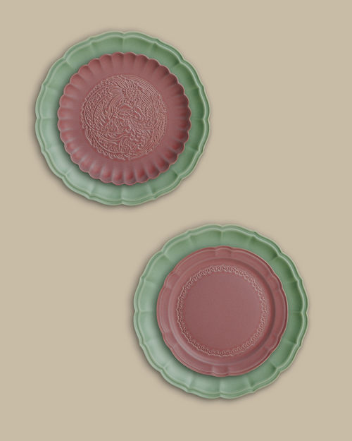 Jade Phoenix Dinnerware Set